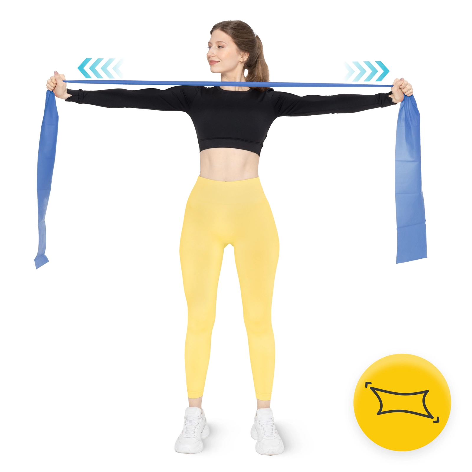 Bandă de reabilitare FLAT BAND 9-11 kg (4/7)