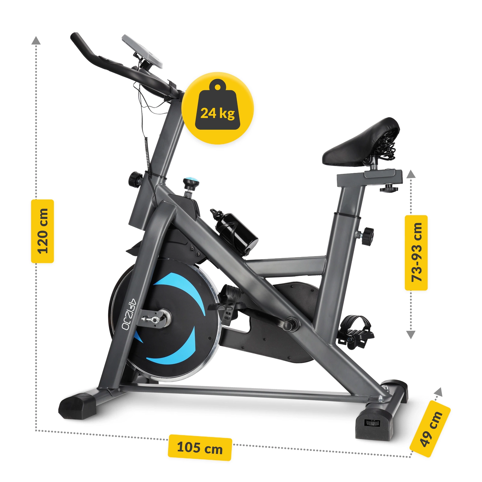 Bicicleta spinning mecanică ULTRA