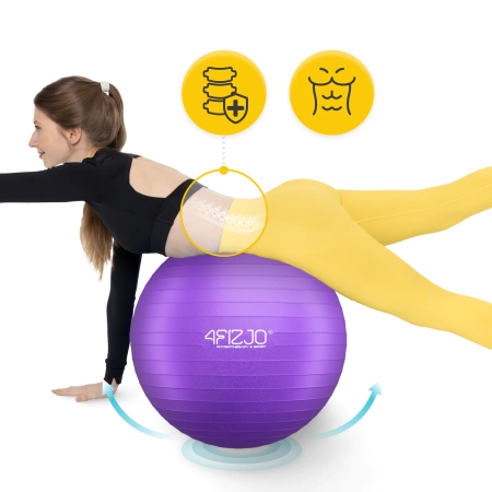 Minge gonflabilă de gimnastică pentru fitness 55 cm