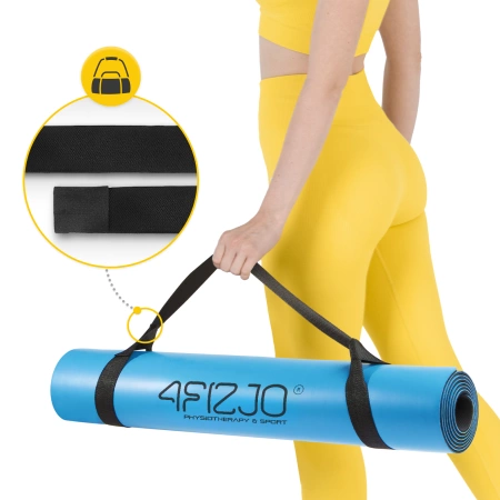 Saltea de exerciții din cauciuc anti-alunecare 4 mm