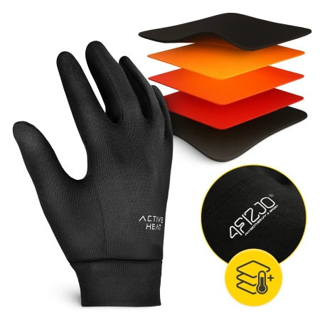 Mănuși termice - mărime S/M, negru