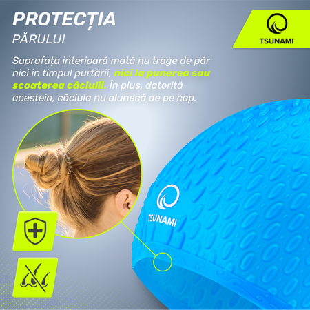 Cască de înot pentru piscină TEXTURE