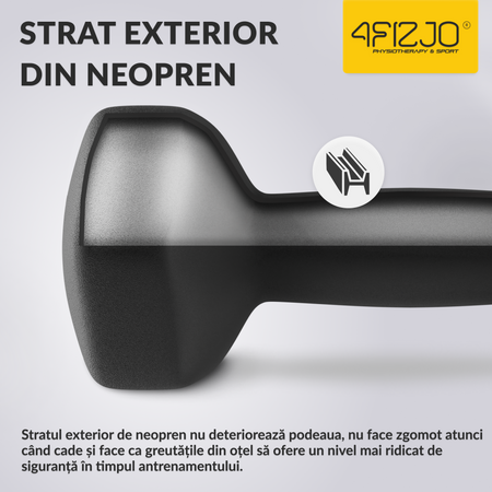 Haltere clasice 2 x 4 kg