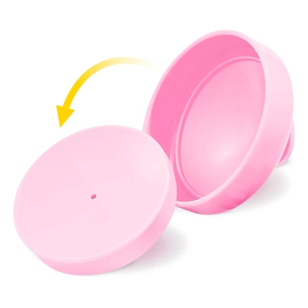 Perie din silicon pentru masajul scalpului