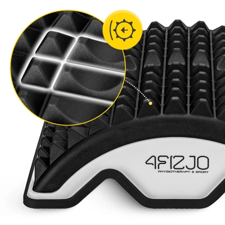 Aparat pentru întinderea spatelui negru-gri