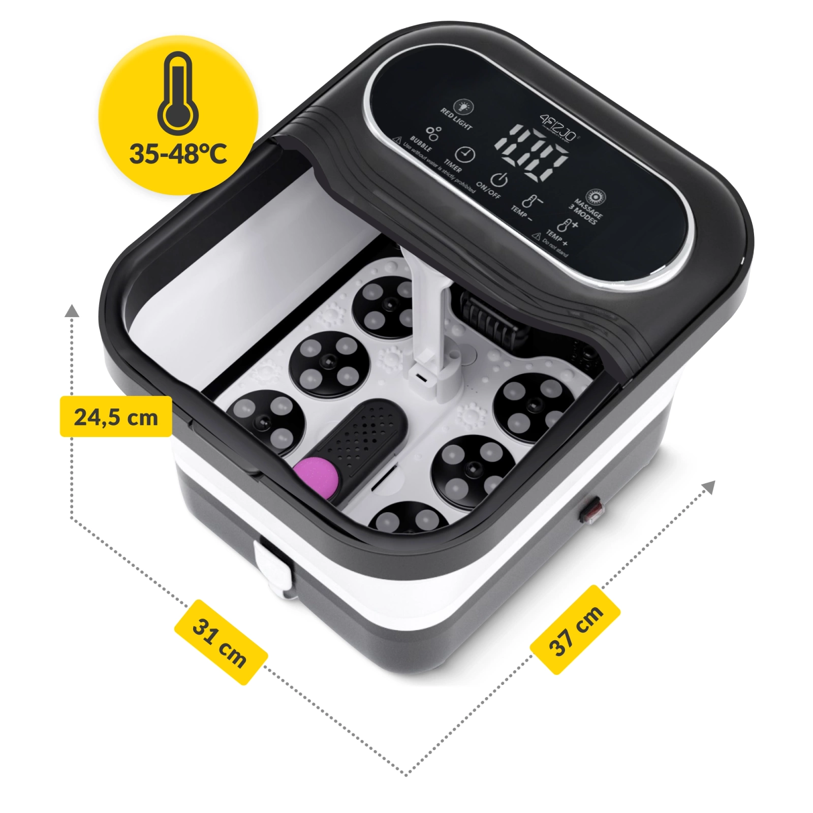 Masaj cu apă pentru picioare și picioare EVO+