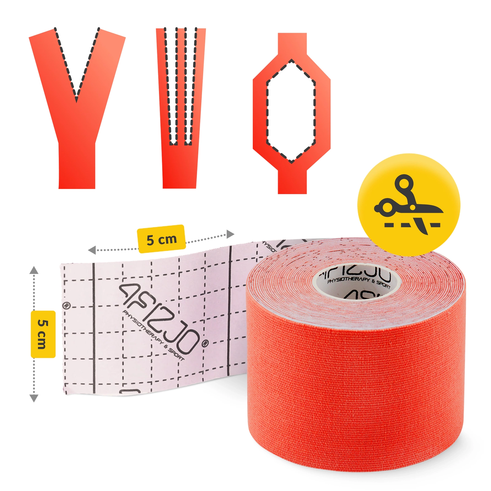 Bandă Kinesiotaping 5 cm x 5 m