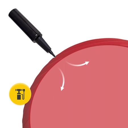 Minge gonflabilă de gimnastică pentru fitness 55 cm