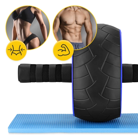 Roată pentru exerciții abdominale AB WHEEL XL