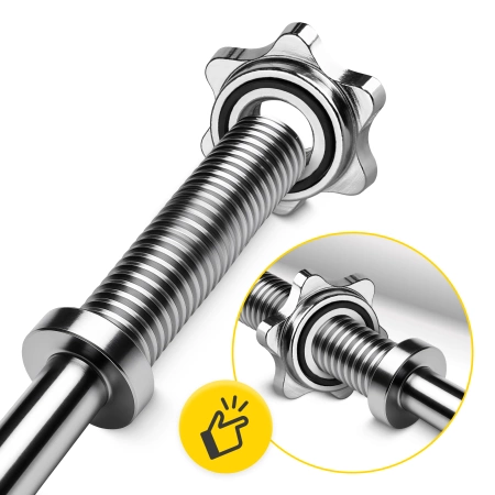 Cleme metalice cu șurub pentru gât de 25 mm 2 buc.