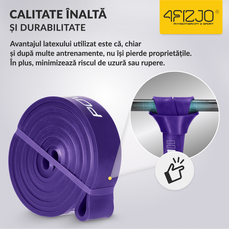 Set de 3 elastice de rezistență POWER BAND