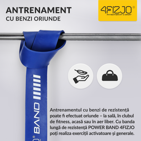 Bandă de rezistență POWER BAND 36-45 kg (6/6)