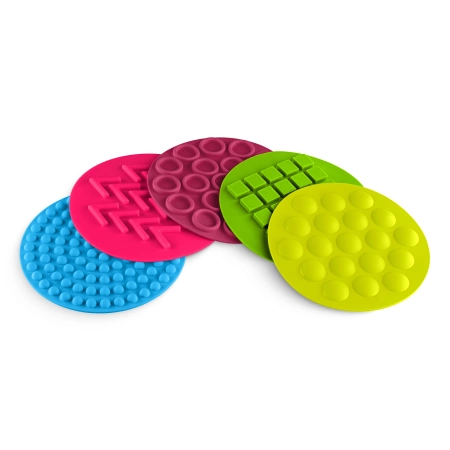 Discuri senzoriale pentru copii 25 cm set de 10 bucăți