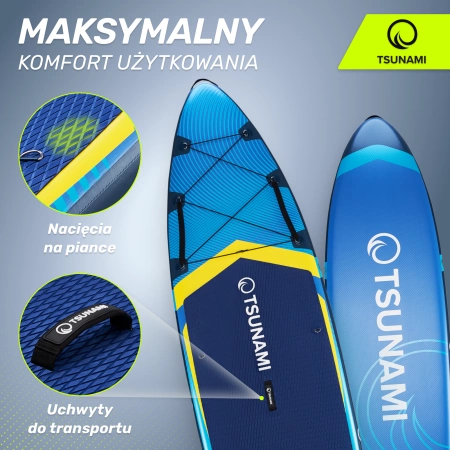 Placă SUP TSUNAMI Paddle Board 350 cm T13