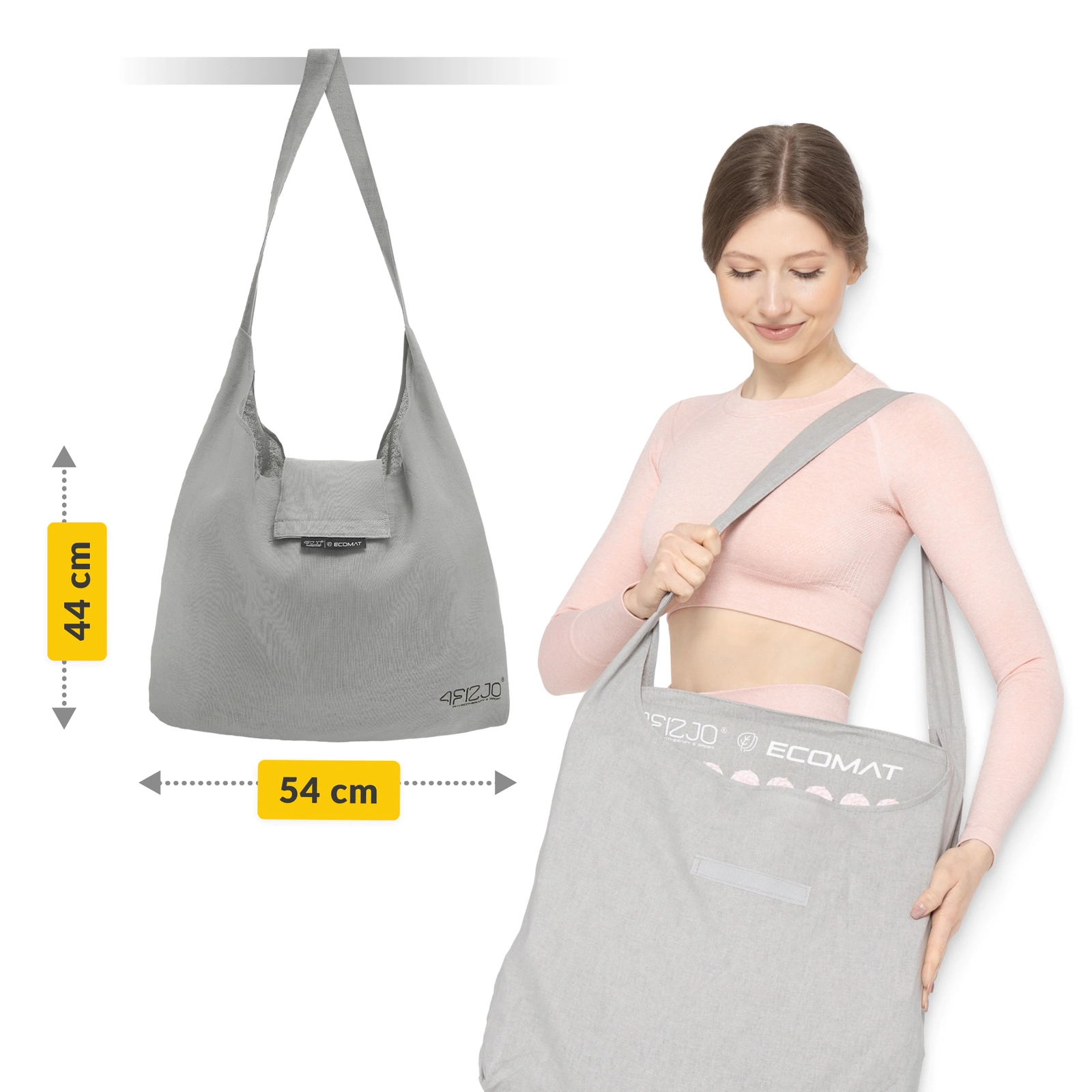ECO Saltea de acupresură cu pernă XL