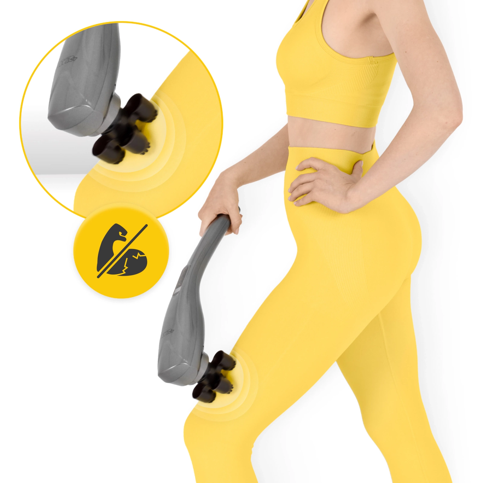 Masaj corporal portabil cu vibrații