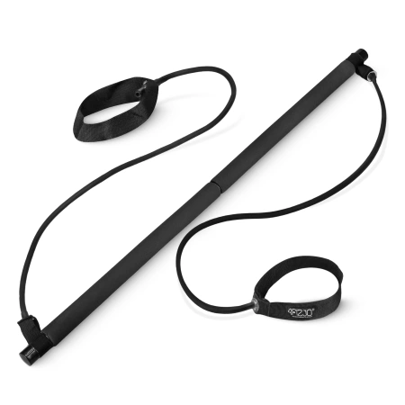 Bară de antrenament pentru pilates cu expandere
