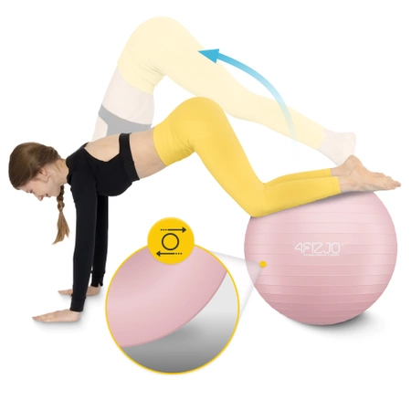 Minge gonflabilă de gimnastică pentru fitness 85 cm