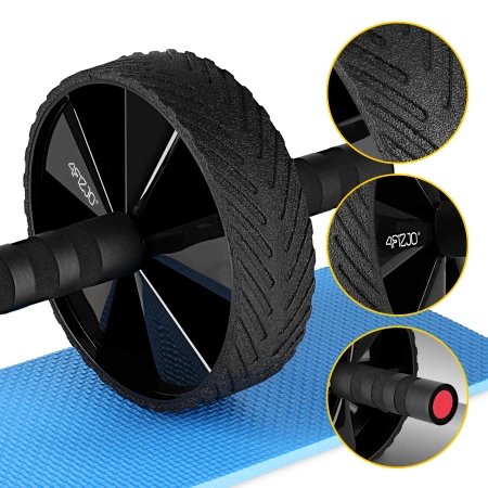 Roată de antrenament abdominal AB WHEEL PRO