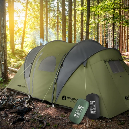 Cort turistic PRIME QUATRO MOUNTAIN GOAT kaki