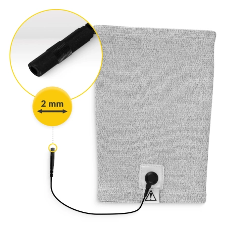 Bandă conductoare pentru electrostimularea genunchiului