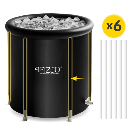 Cadă portabilă pentru înotul în apă rece și regenerare