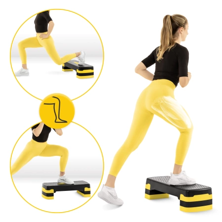 Stepper de aerobică Standard cu 3 trepte