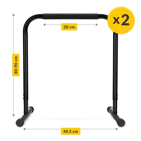 Bare fixe pentru antrenament în pantă