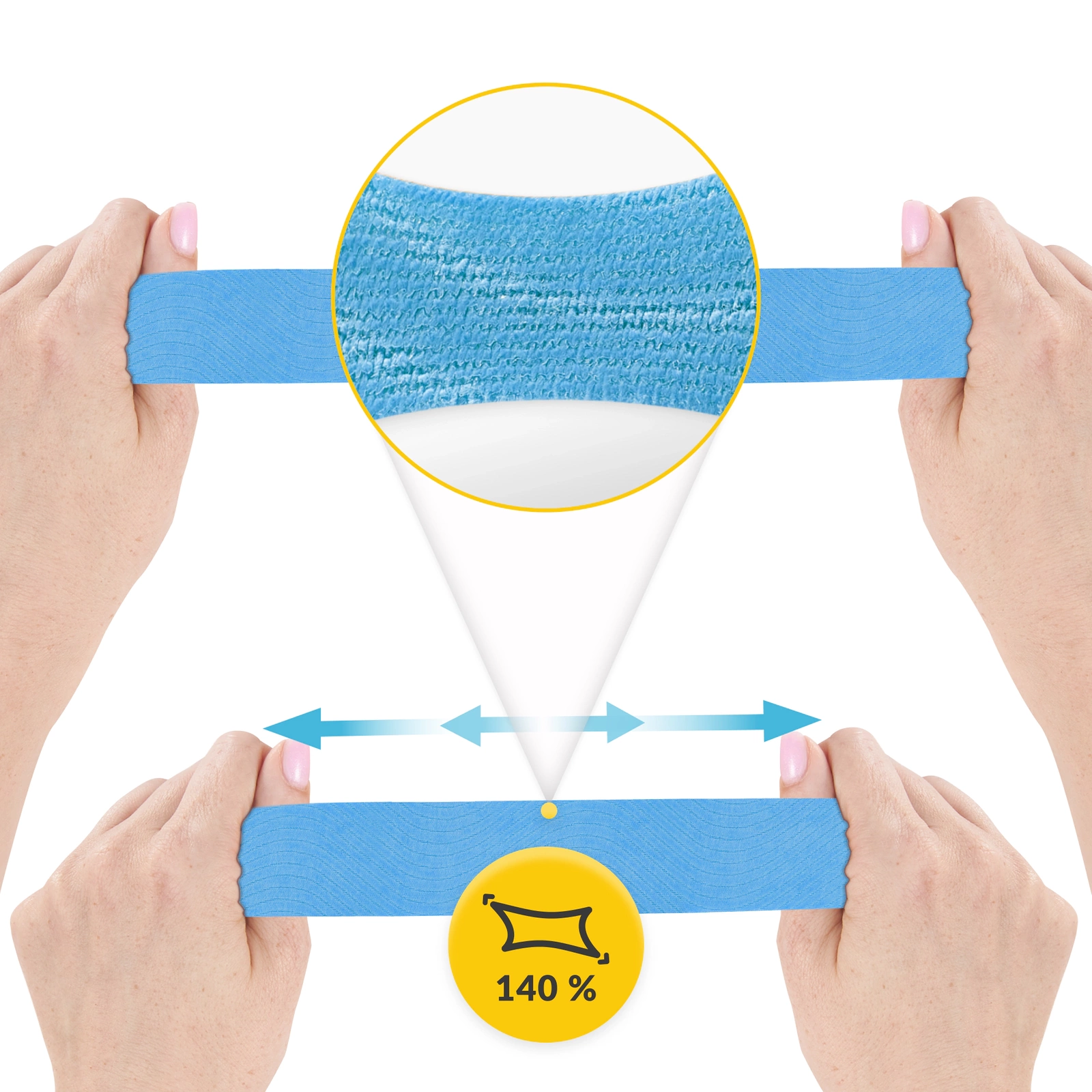 Bandă Kinesiotaping 5 cm x 5 m
