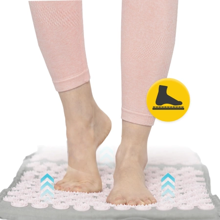 Saltea de acupresură ECO cu pernă și centură XL