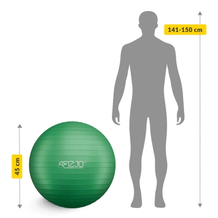 Minge gonflabilă de gimnastică pentru fitness 55 cm