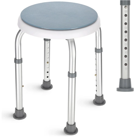 Taburet de duș pivotant