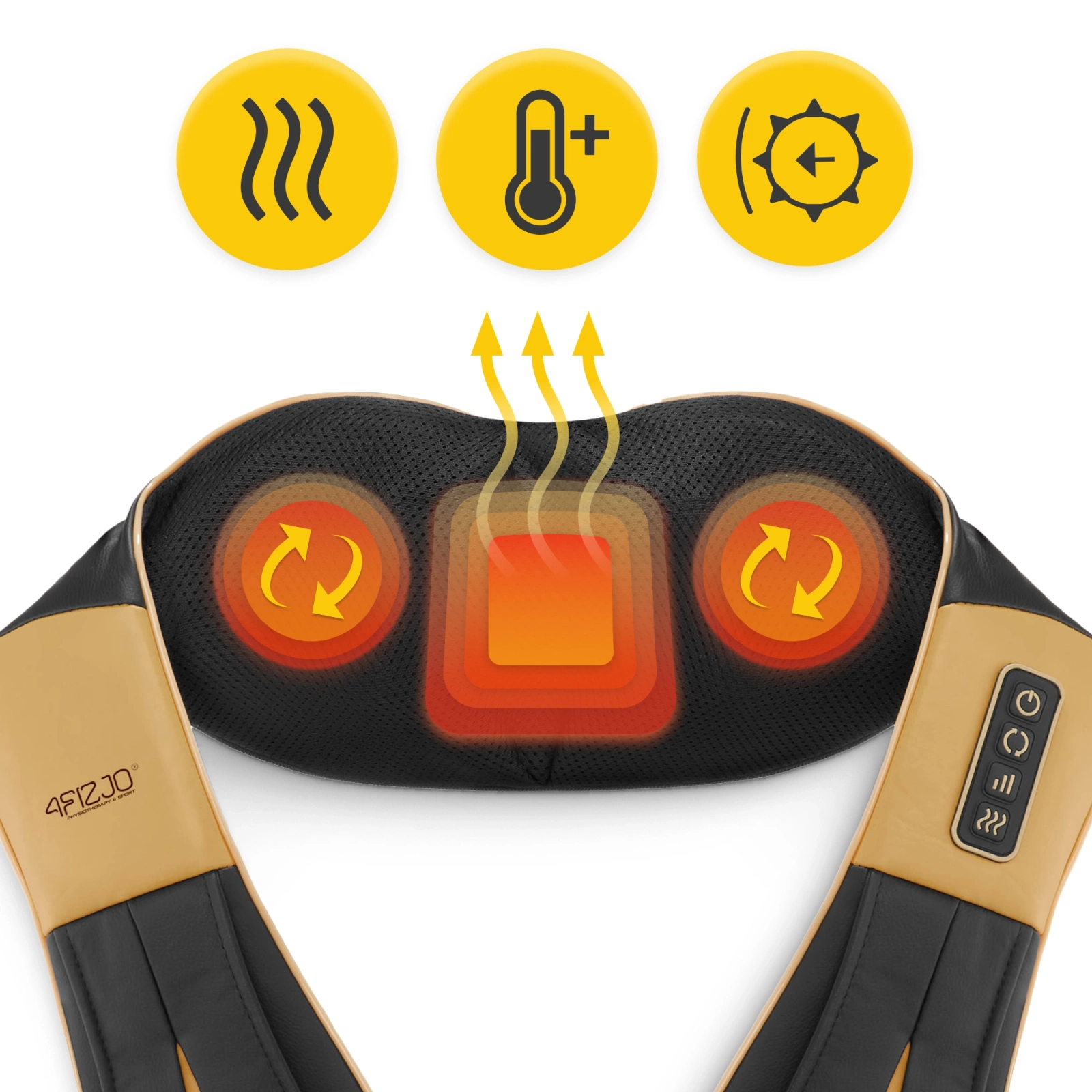 Masaj fără fir pentru gât și spate SHIATSU ULTRA+