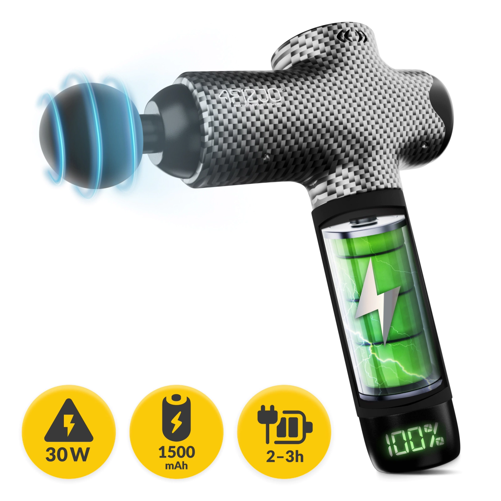 Pistol de masaj, masajer MASSAGE GUN EVO