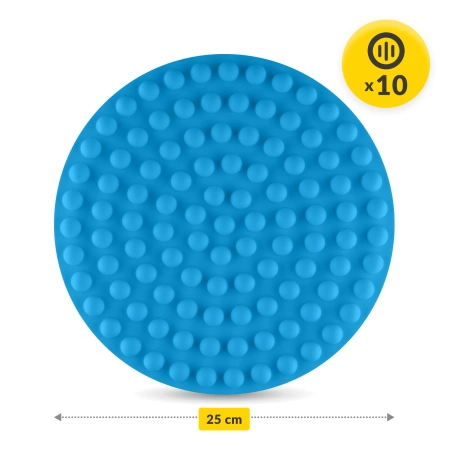 Discuri senzoriale pentru copii 25 cm set de 10 bucăți