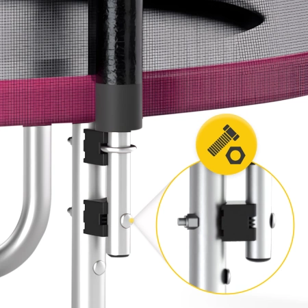 Trampolina ogrodowa dla dzieci CLASSIC 312 cm 10 FT