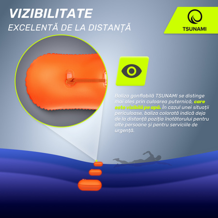 Geamandură gonflabilă de siguranță TSUNAMI