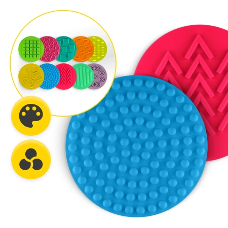 Discuri senzoriale pentru copii 25 cm set de 10 bucăți