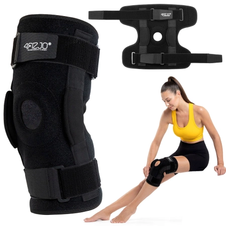 Orteză pentru genunchi - stabilizator cu curele Velcro M
