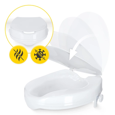 Capac pentru toaletă, înălțime 5 cm