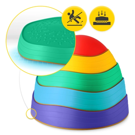 Pietre senzoriale pentru copii set de 5 bucăți