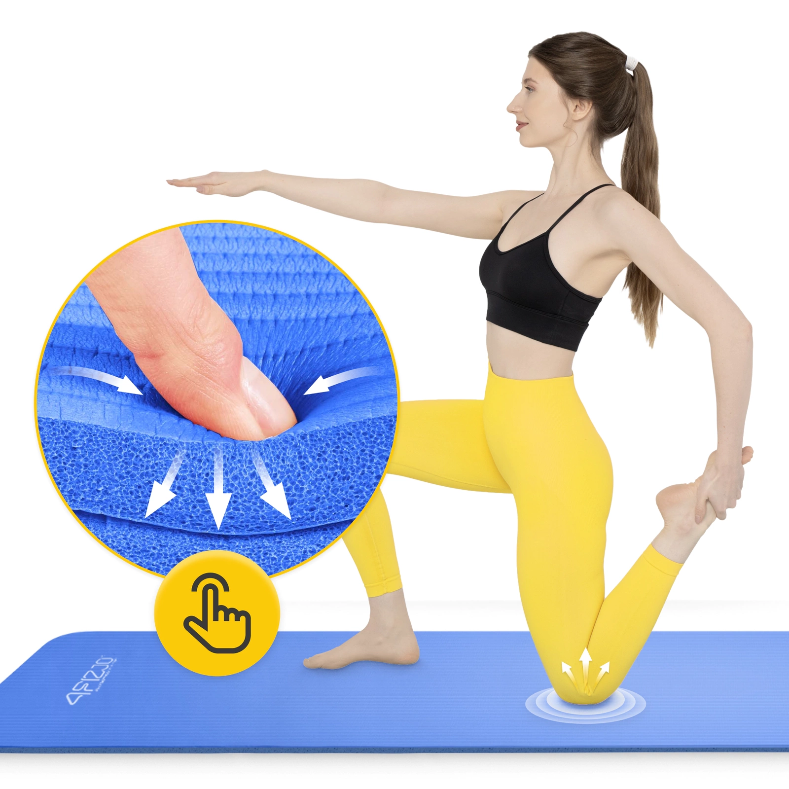 Saltea de exerciții NBR 1 cm