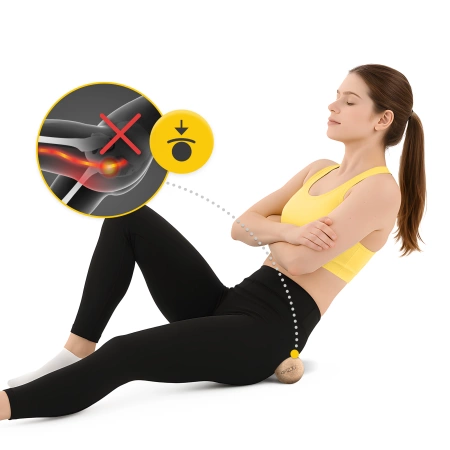 Minge de masaj din plută 6,5 cm