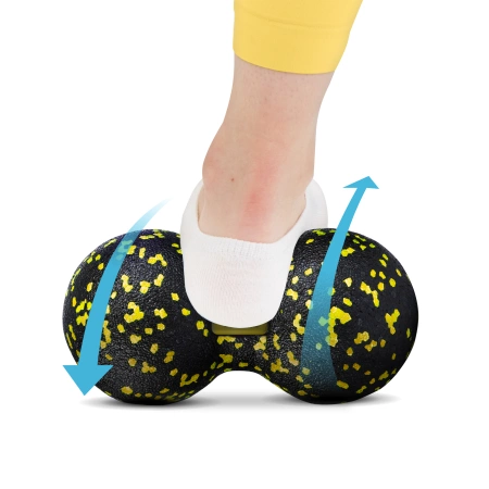 Minge de masaj dublă EPP 12 cm