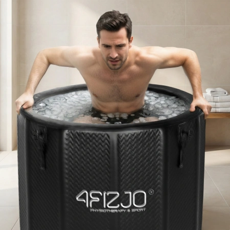 Baie de gheață gonflabilă pentru înotul de iarnă cusătură picătură rotundă