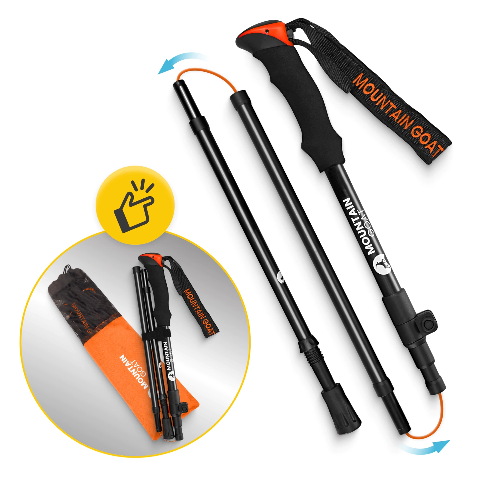  Bastoane de trekking PRO+