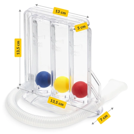 Spirometru respirator pentru exerciții de inhalare