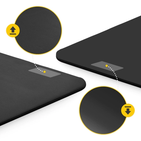 Saltea fitness pentru yoga NBR 1 cm