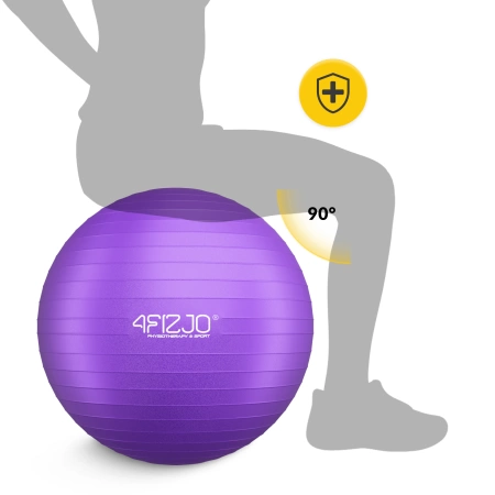 Minge gonflabilă de gimnastică pentru fitness 75 cm