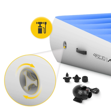 Pistă acrobatică AIR MAT PRO 2 x 2 x 0,4 m + pompă
